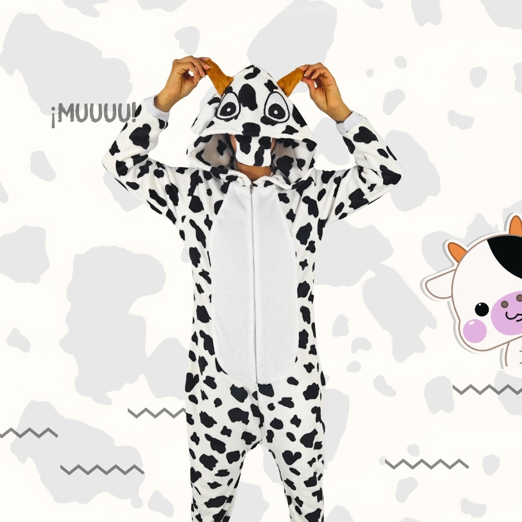 Kigurumi De Vaca Niños